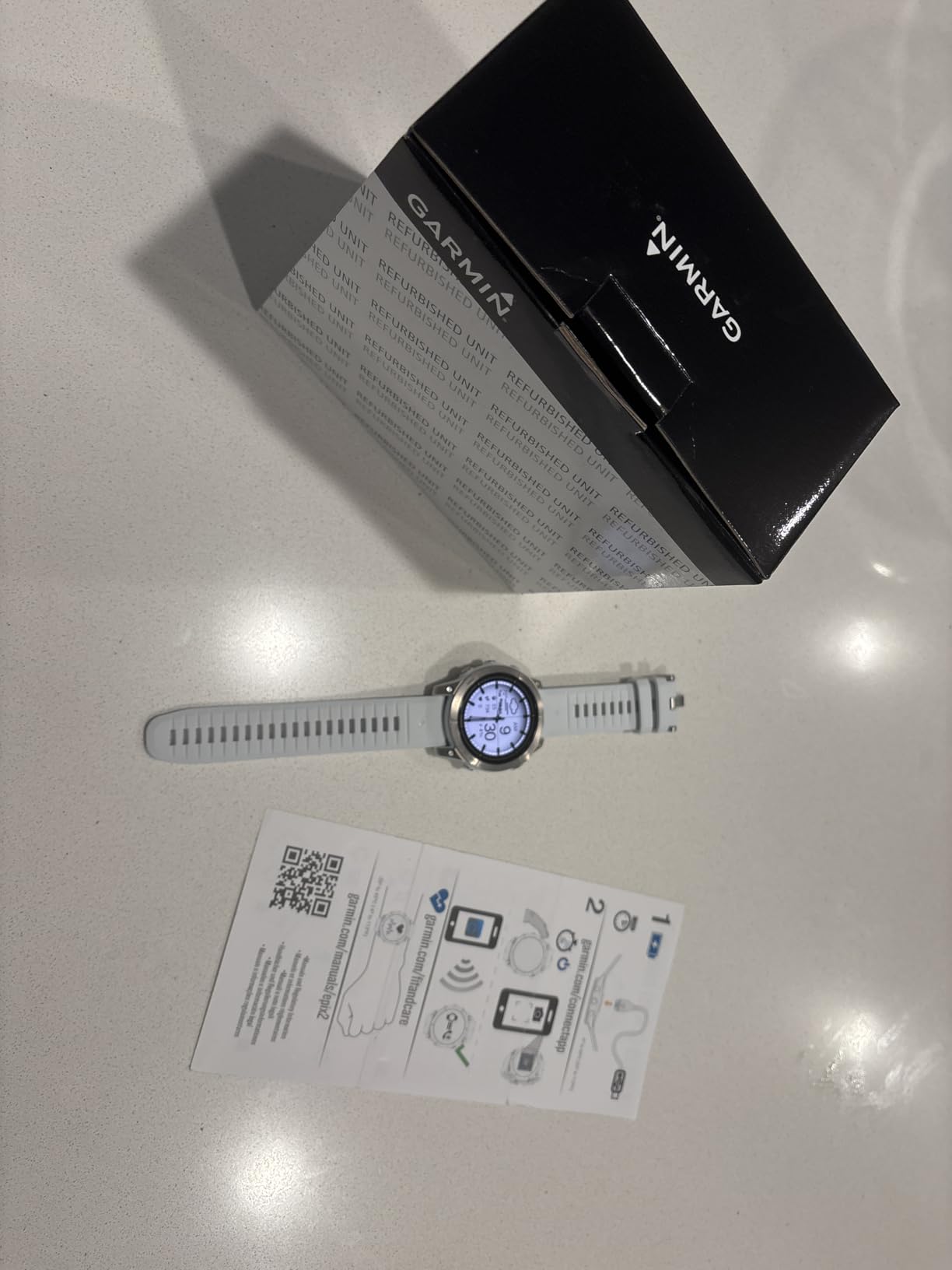 Garmin epix Pro (Gen 2) Sapphire Edition, 47mm, High Performance Smartwatch, Advanced Training Technology, Built-in Flashlight, Black (Renewed) customer photo 2