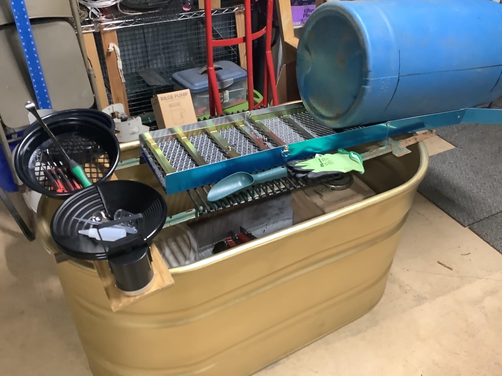 VEVOR Complete Sluice Box Gold Panning Kit, 50