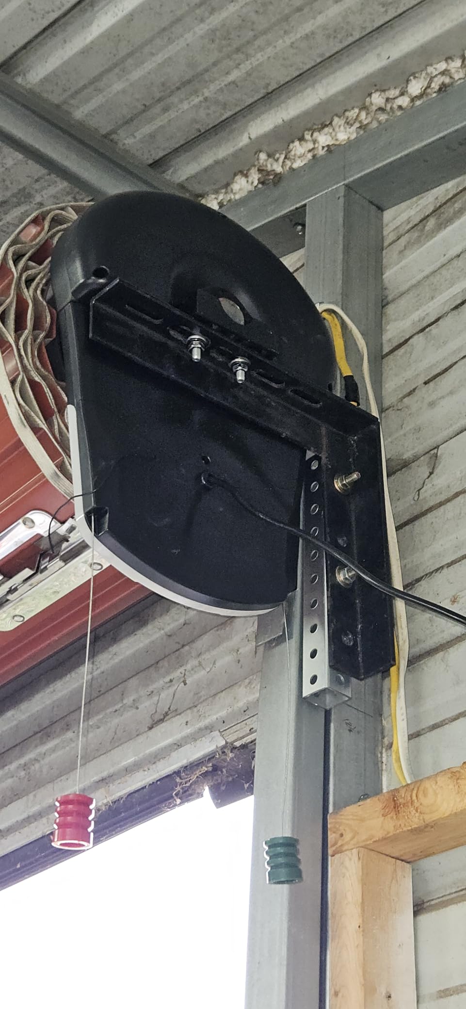 Automatic Roll Up Door Opener, Commercial Garage Roller Door Opener, Powerful 800N Motor Roller Door Opener for Garage Warehouse Store Barn Farm customer photo 1