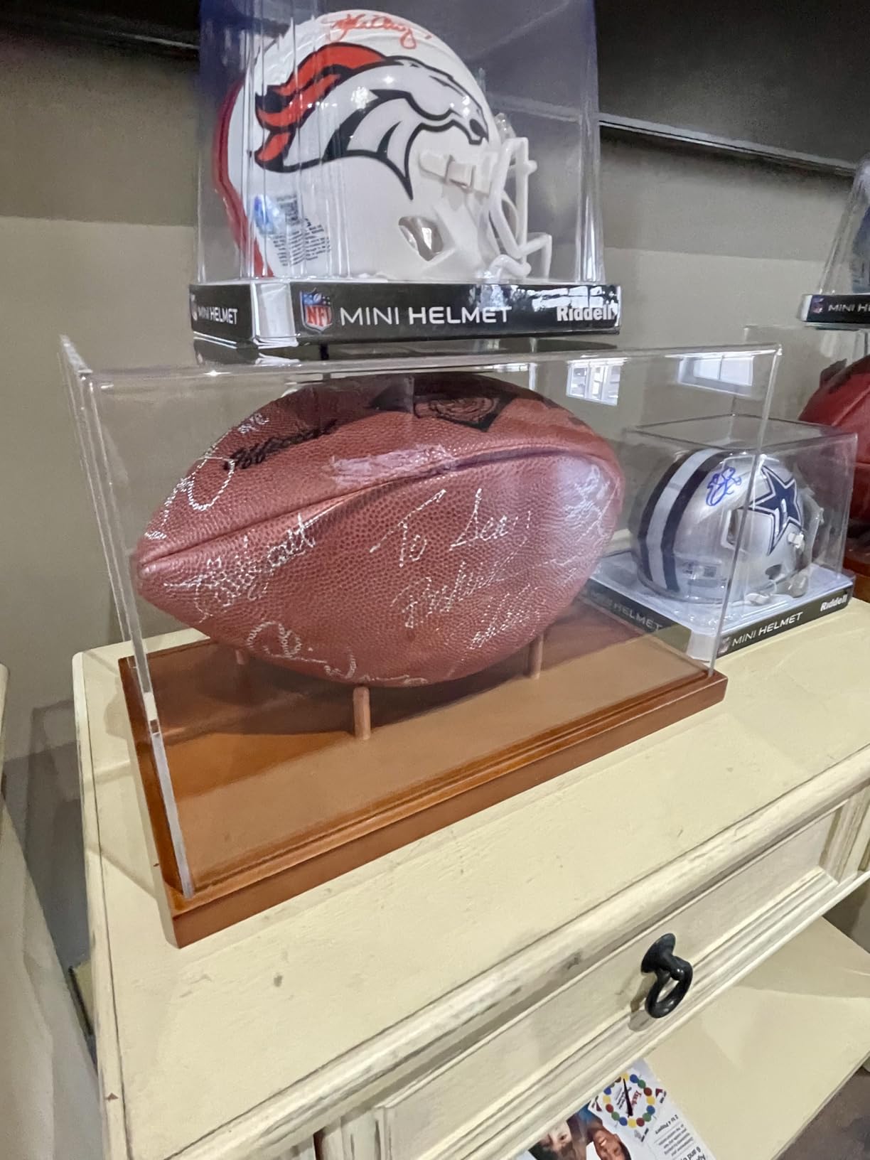JupDec Basketball Display Case Acrylic Clear 10