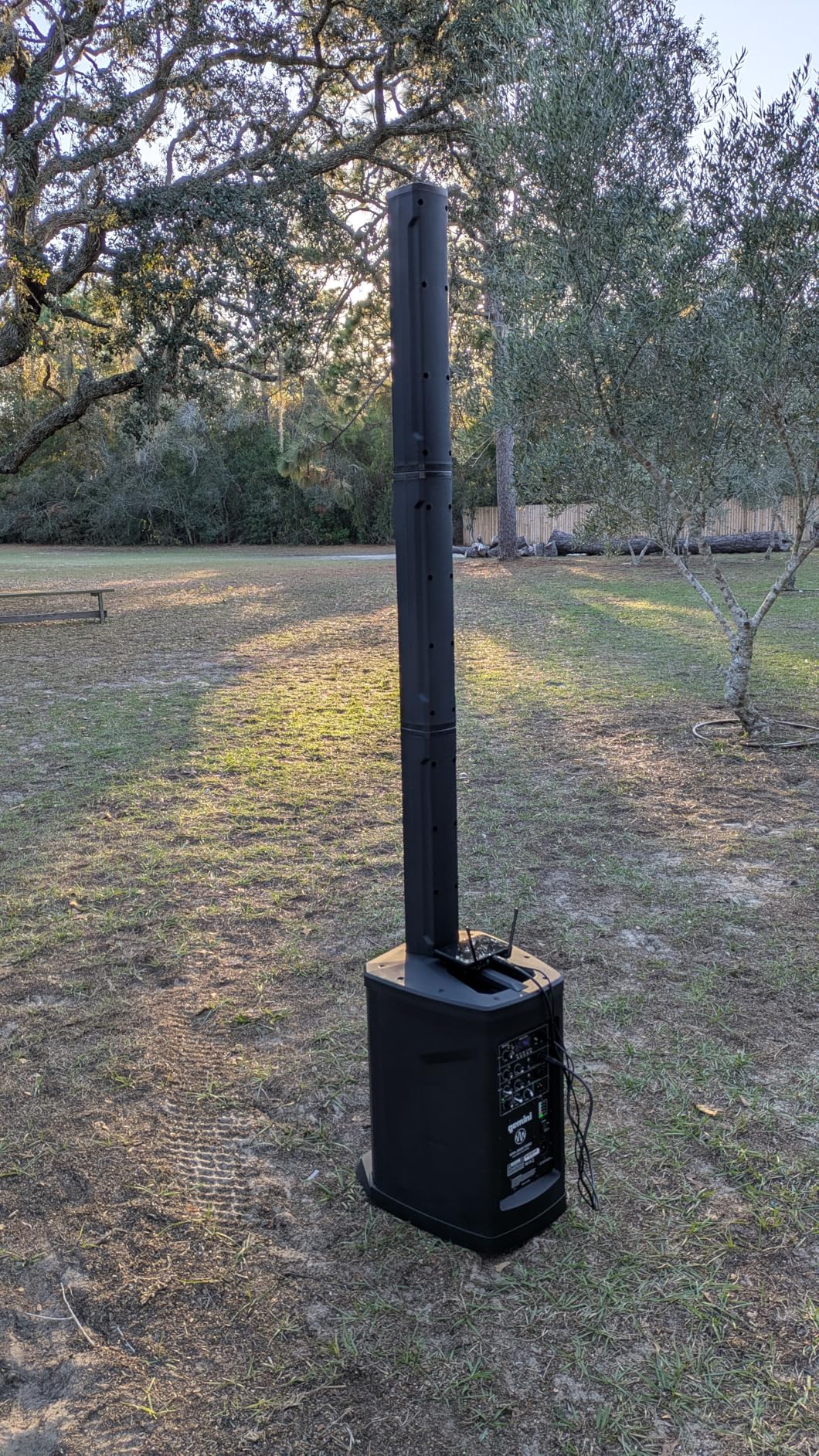 Gemini Battery Powered PA System - Wireless Line Array Speakers with Subwoofer, 160W Column Array, Built-in Mixer, 8 Hour Battery, DJ Karaoke Outdoor Events (WPX-2000TOGO) customer photo 2