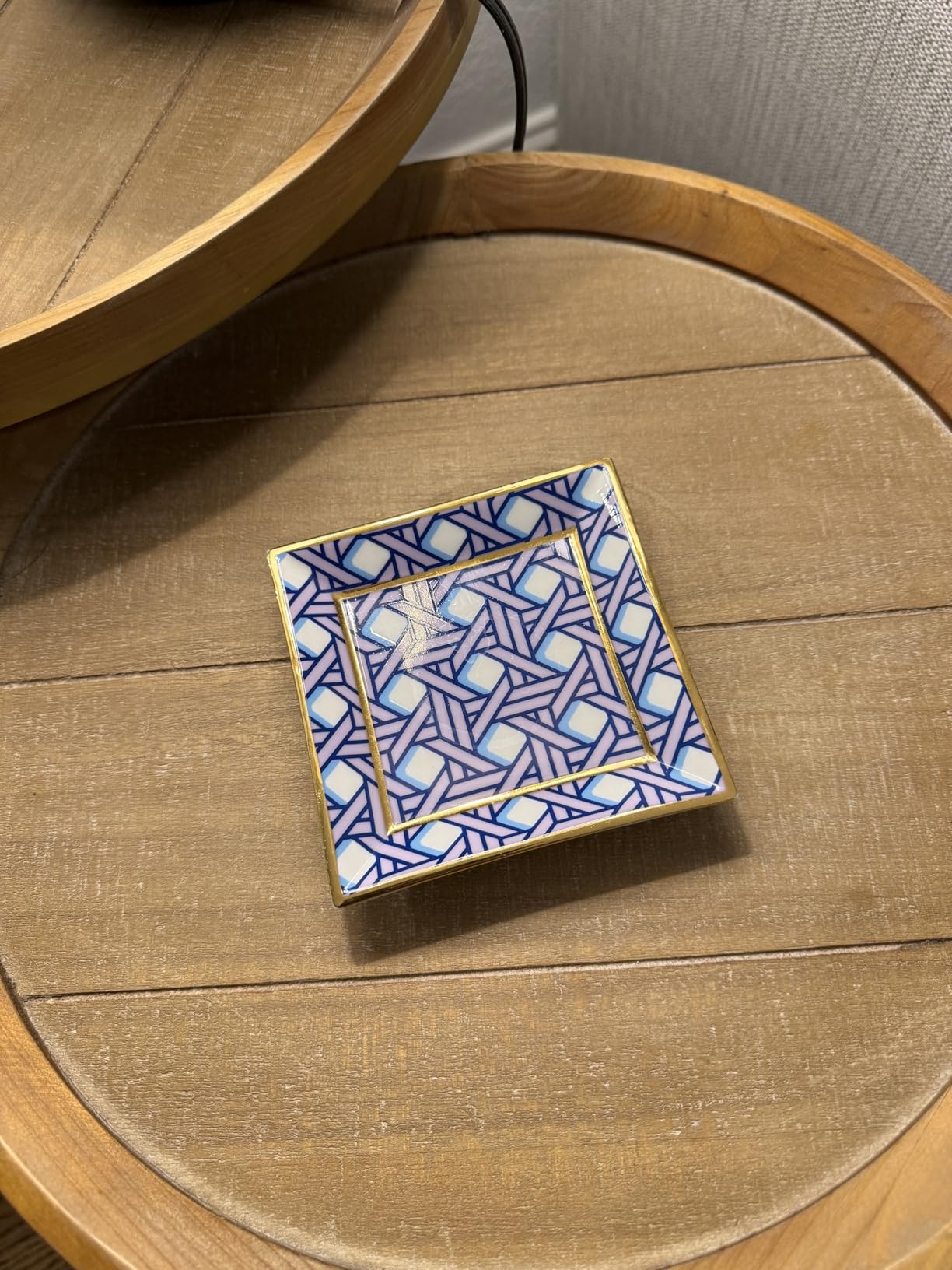 Jonathan Adler Basketweave Square Tray customer photo 1