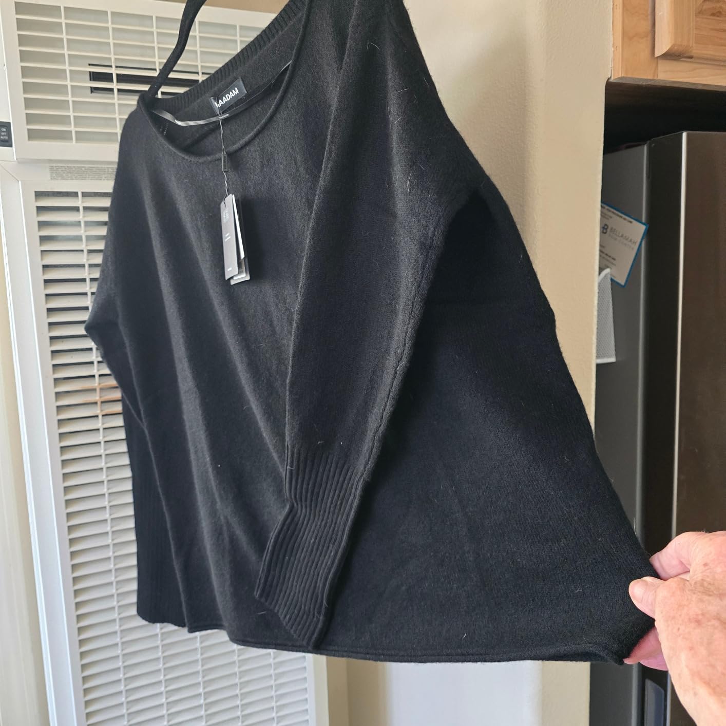 NAADAM Women's Cashmere Boatneck Sweater customer photo 1