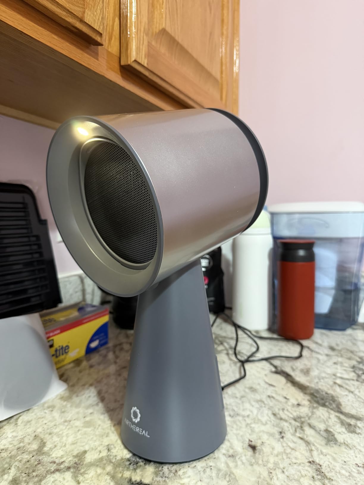 Airthereal RH180 Portable Range Hood, Desktop Range Hood with 3-Fan Speeds and Large Oil Collection Cup, Detachable Aluminum Carbon Filter, Low Noise Portable Kitchen Exhaust Fan for Cooking customer photo 2