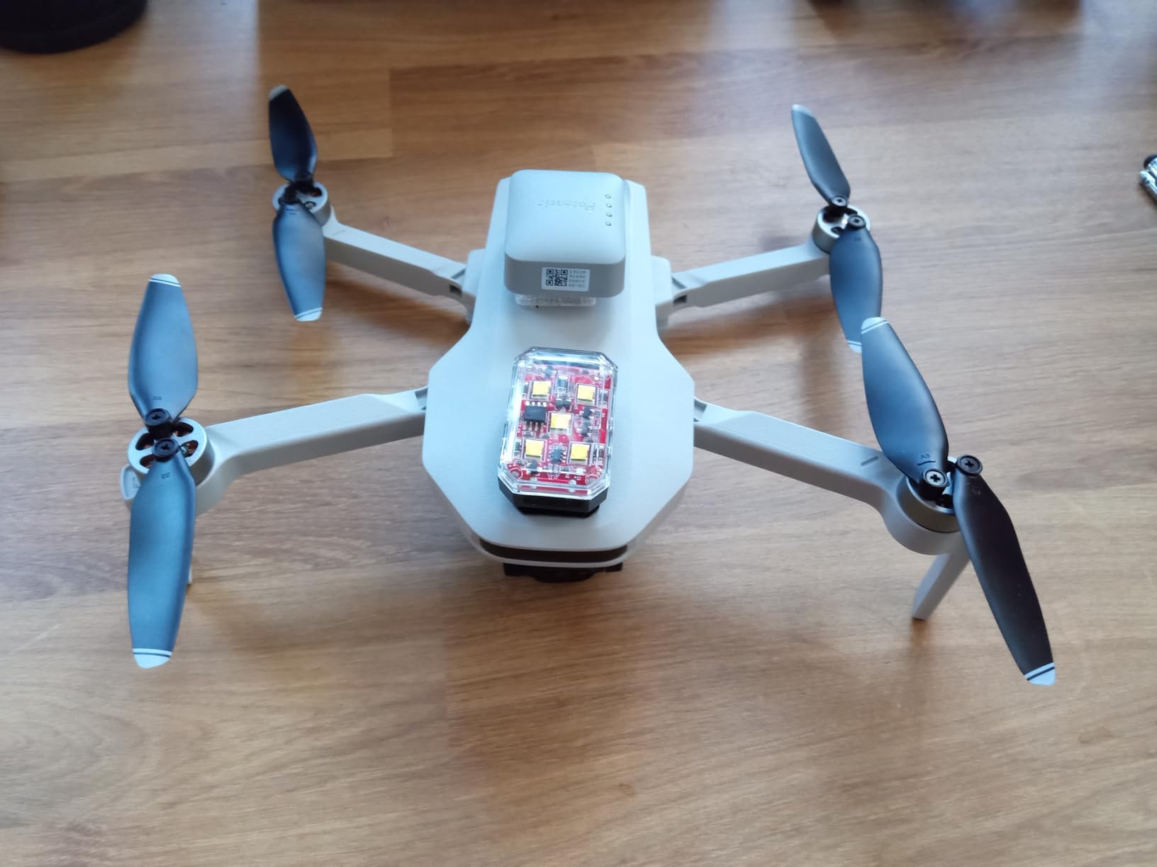 Potensic FAA Compliant Remote Identification Broadcast Module for Drone, Remote ID Broadcast Module Spare Parts for GPS Drones with Camera Comply with FAA Regulation IP54 Protect Long Battery Life customer photo 1