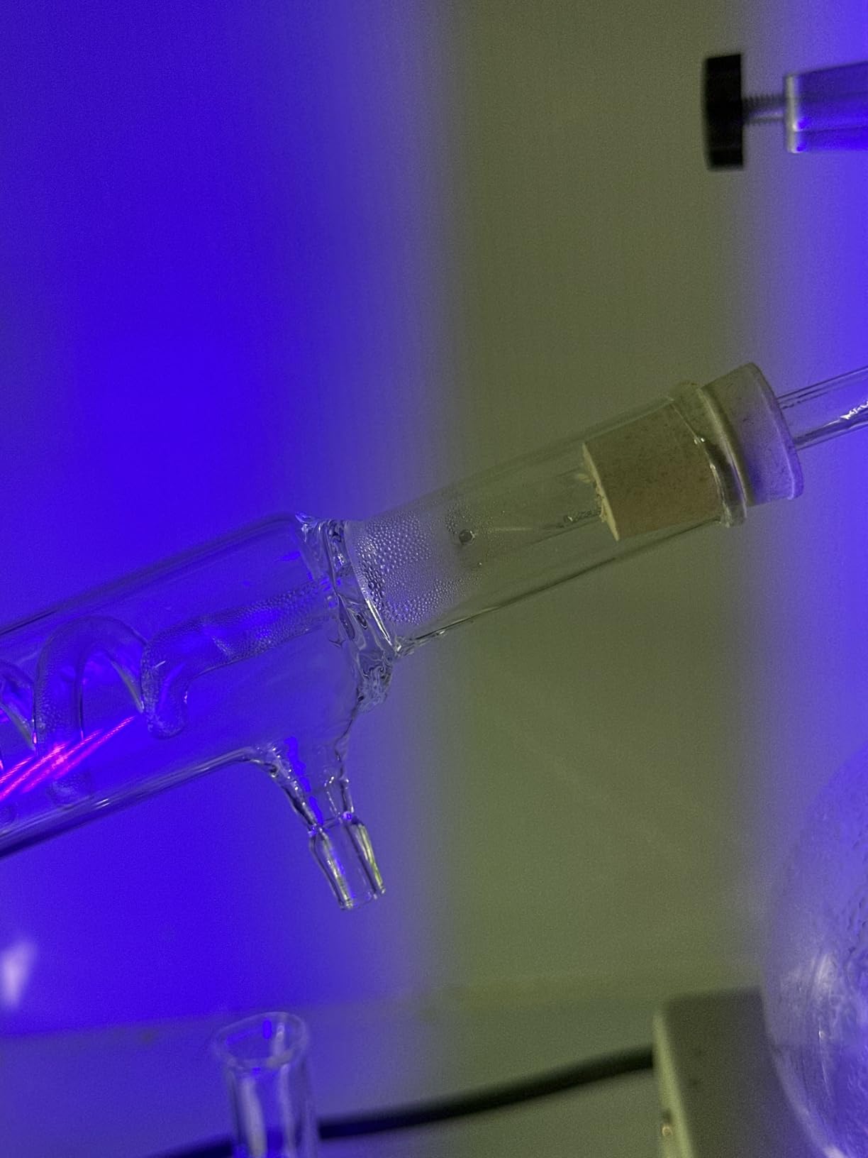 VEVOR Essential Oil Distillation Kit, 500ml Distillation Apparatus, 3.3 Boro Lab Glassware Distillation Kit with Alcohol Lamp, Ceramic Mesh and 24, 40 Joint, 28 pcs Set customer photo 2