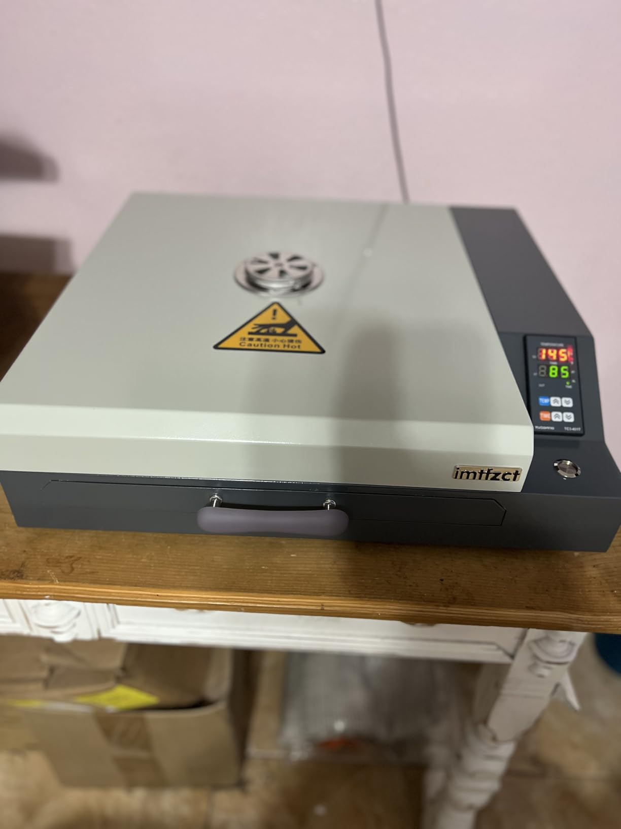 New Upgrade A3+A4 DTF Oven Dryer with Temperature Control for Heat Transfer Printing DTF Power, DTF Oven Curing Transfer Film 14.6in x 19in customer photo 1