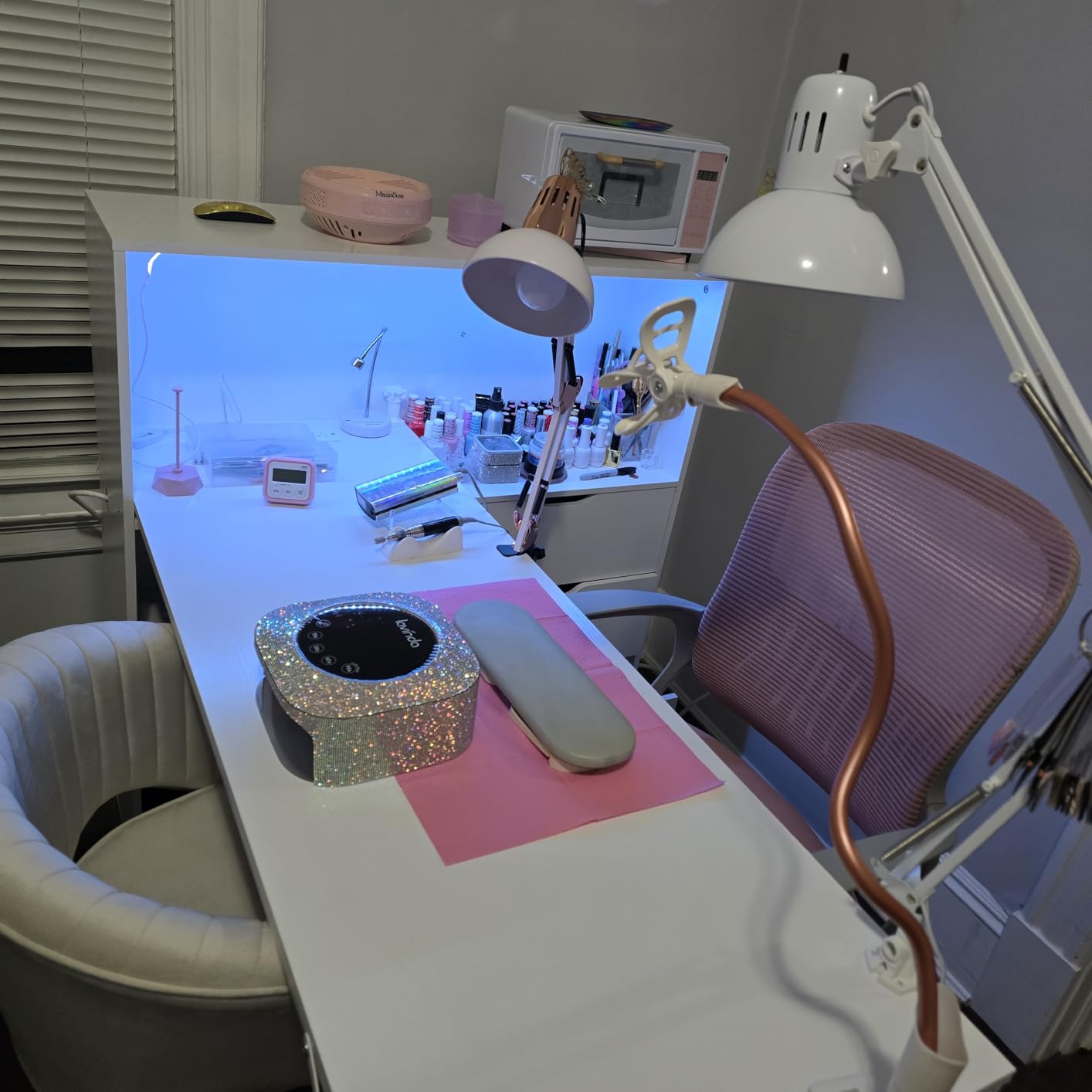 Yofuly Sterilizer for Esthetician, 10L Large Sterilizer for Nail Tools, Multi-Functional Nail Cleaner Box, Large Capacity Cleaning Cabinet for Home Use, Barbers, Beauty Salons, and Spas customer photo 1