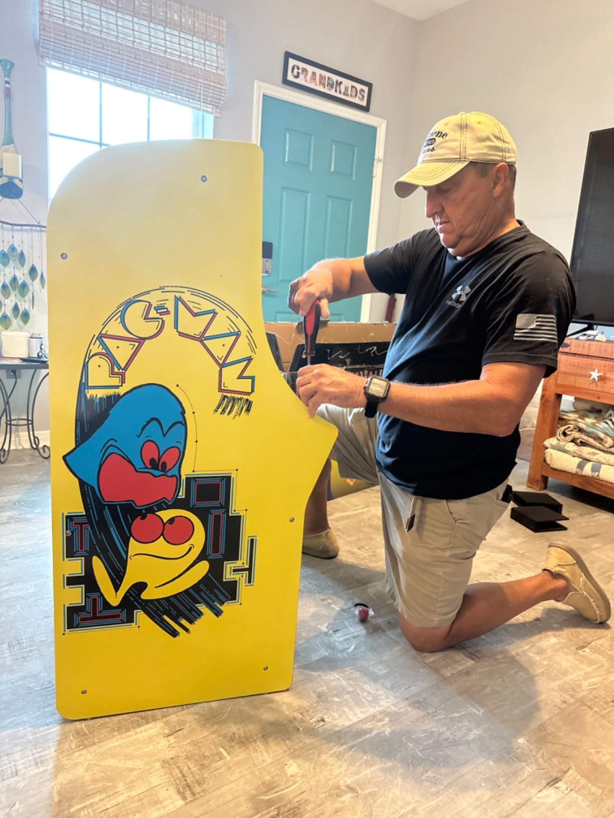 ARCADE1UP Golden Tee 3D Deluxe Arcade Machine, Built for Your Home, Over 5-Foot-Tall Cabinet with 8 Classic Games customer photo 2