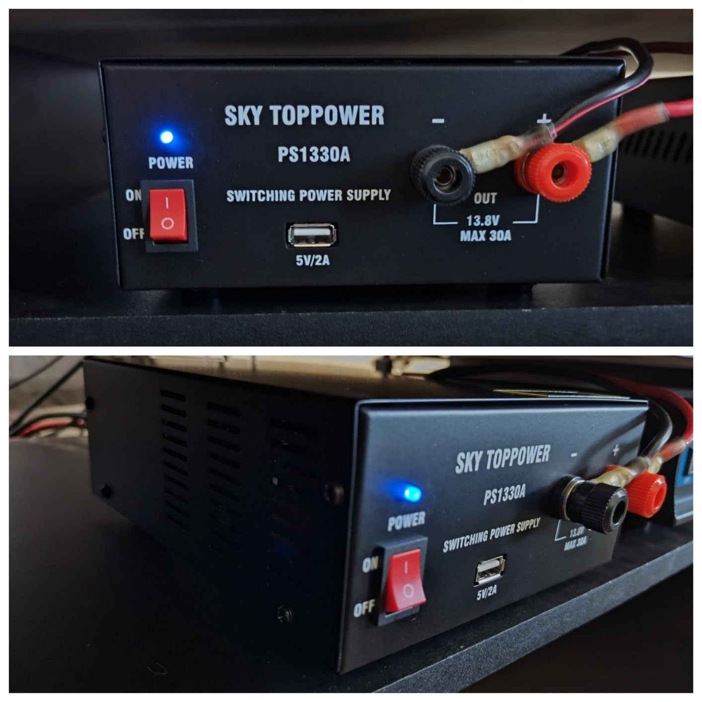 13.8V 30A DC Power Supply for Ham Radio - SKY TOPPOWER PS1330A customer photo 1