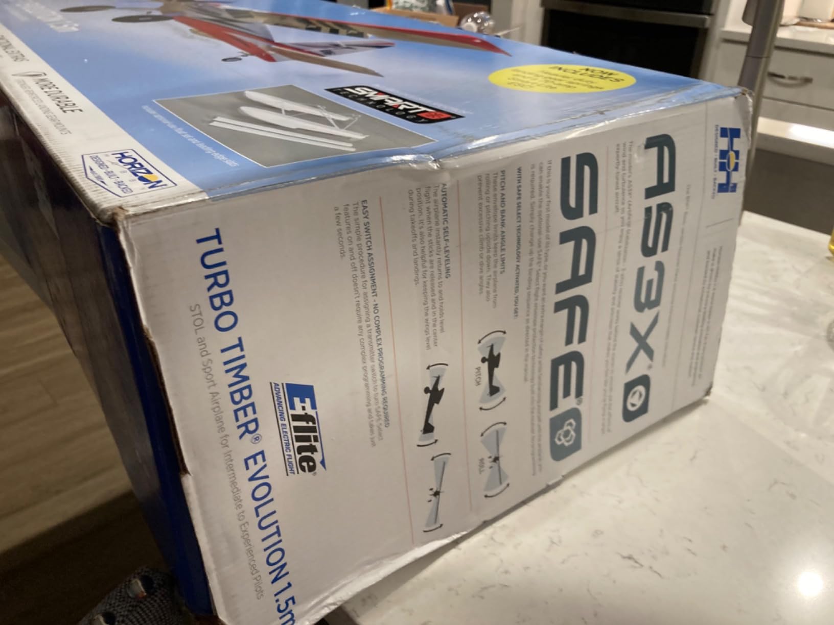 E-flite Turbo Timber Evolution 1.5m Smart BNF Basic with Floats customer photo 2