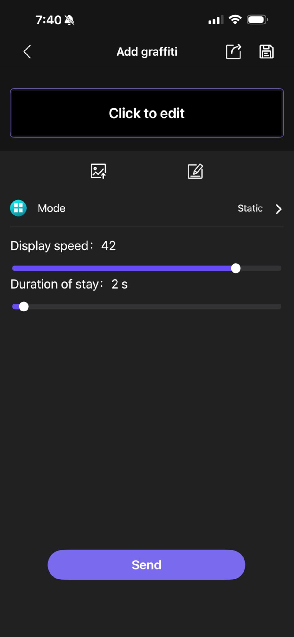 Programmable LED Sign | Message Scrolling Display for Indoor | Flexible Advertising Sign | Bluetooth APP | Custom Editor Animations/Text/Graffiti (27x5) customer photo 2