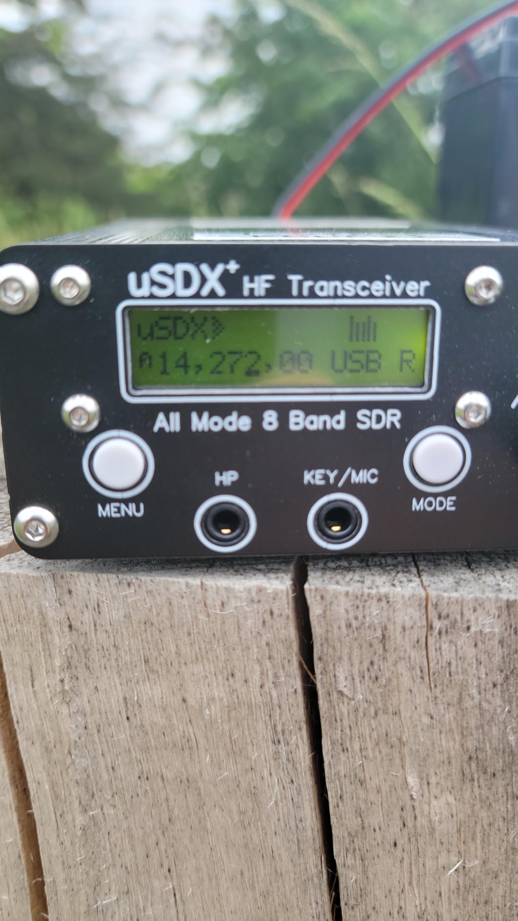 FOSA 8 Band Radio Transceiver LCD SDR Full Mode HF SSB QRP Transceiver with BNC Antenna Connector customer photo 1