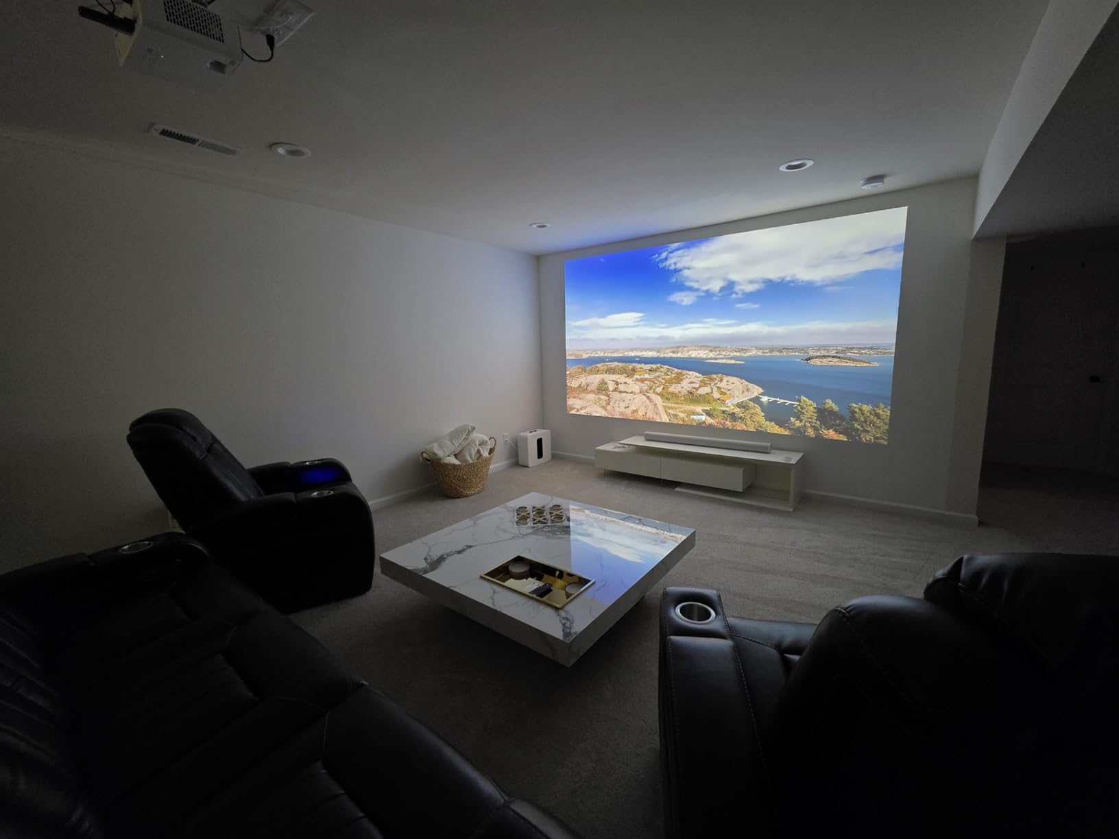 TK710 4K Laser 3200 Lumens Movie and Gaming Projector with 4ms Response Time | 240Hz Refresh Rate | HDR10 & HLG | ARC/eARC Support | Vertical Lens Shift | 3D Keystone | 1.3x Zoom | HDR Game Modes customer photo 1
