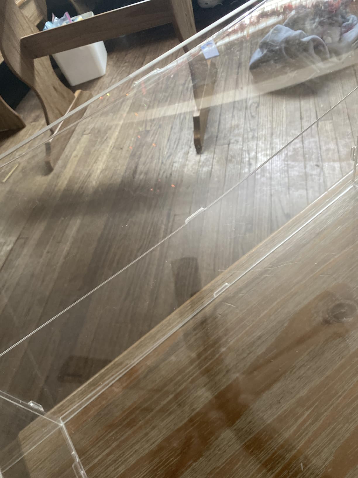 3-Tray Bakery Display Case, Acrylic Clear Display Case Countertop for Bread Pastry Dessert Food Cookie Display, Display Cabinet Box for Baking Enthusiasts - 20.86 x 17.3 x 16.5 inch customer photo 2