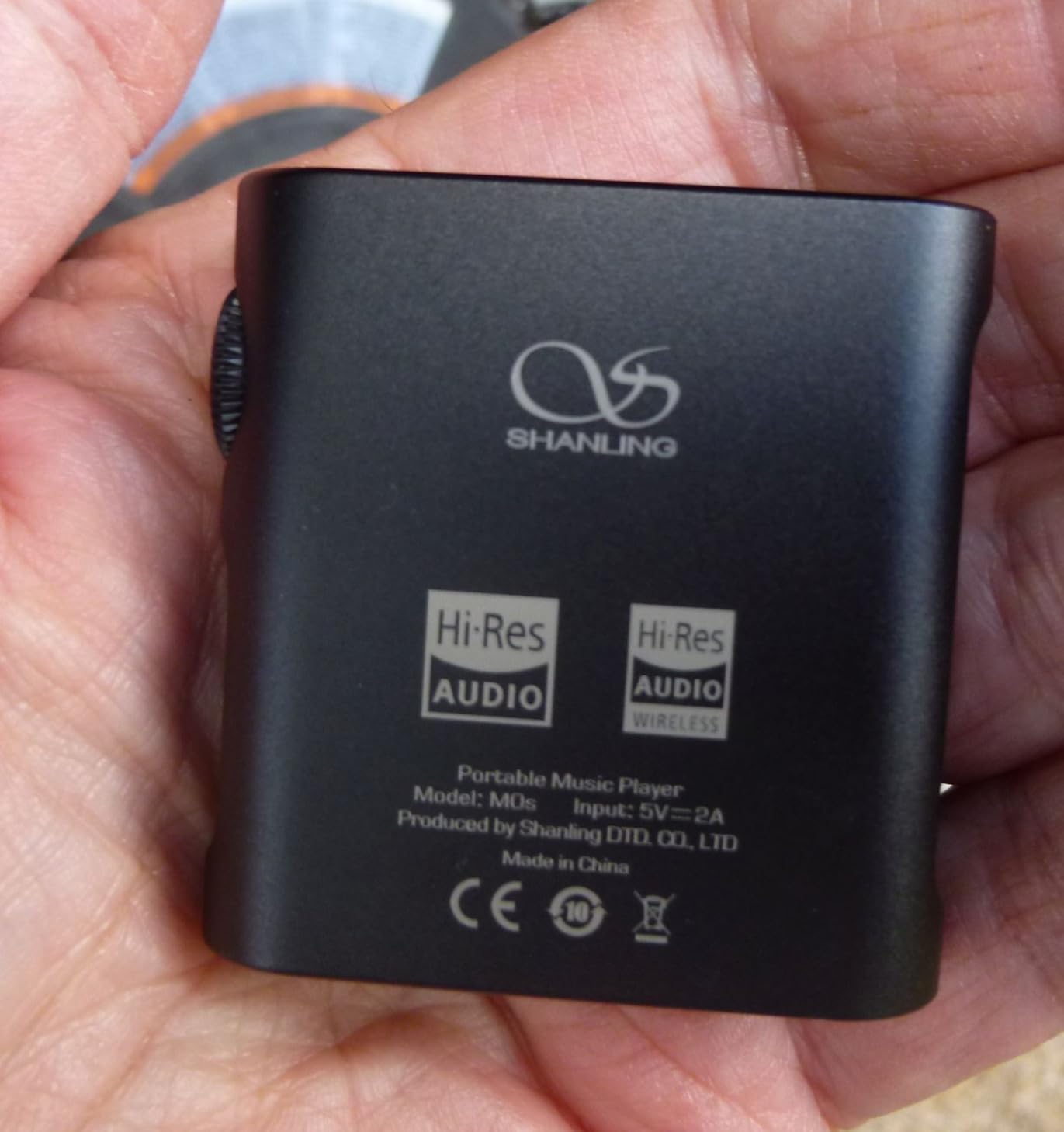 SHANLING M0s MP3 Player with Bluetooth 5.0 Hi-Fi Lossless Sound Music Player Portable Digital Audio Player 1.54