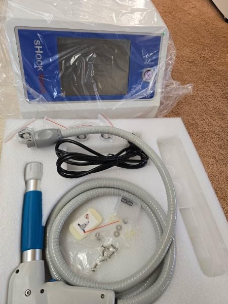 Shockwave Therapy Machine Professional ESWT,Efficient Pain Relief for Joint and Muscle,Shockwave Therapy for Back and Shoulder,Effective for Golfer's Elbow,Rotator Cuff Pain customer photo 2