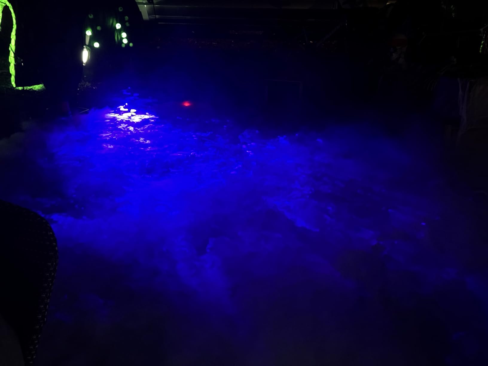 TCFUNDY Fog Machine Low Lying, 1500W Smoke Machine Stage Fog Maker Fogger 18000CFM with Remote & Wired control customer photo 1