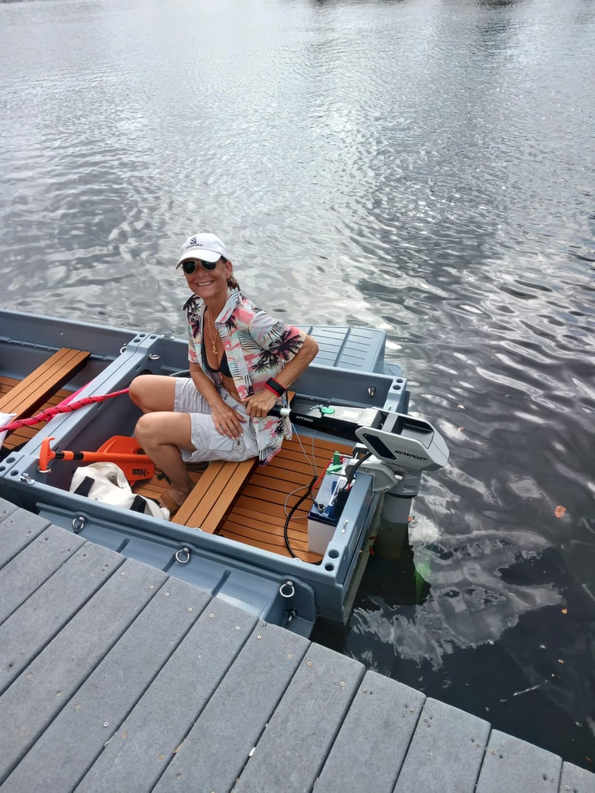 Newport NT300 Electric Outboard Motor - 3HP 1300W Brushless Direct Drive for Salt and Freshwater, 66-Mile Range, Ultra-Quiet, Hassle-Free Maintenance, Portable, Digital Throttle customer photo 1