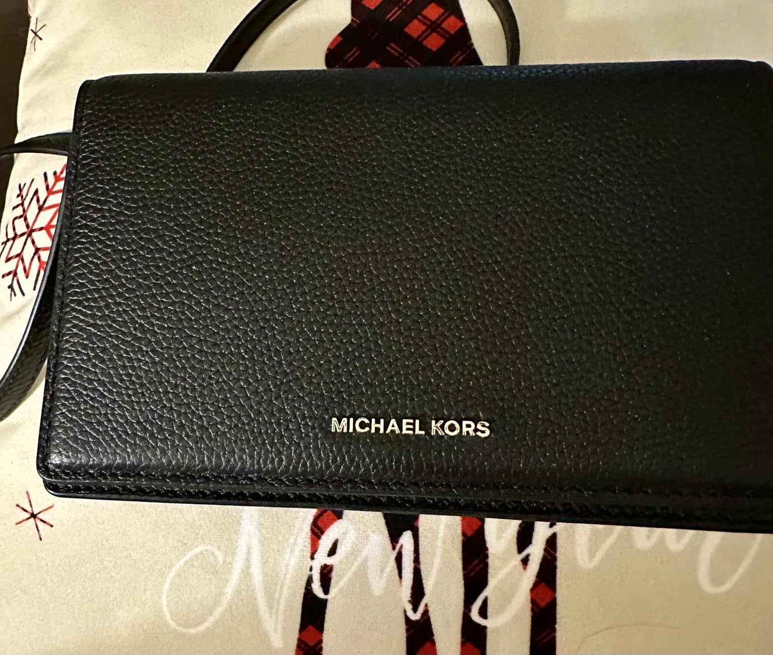 Michael Kors Womens Jet Set Medium Flap Crossbody Bag customer photo 1