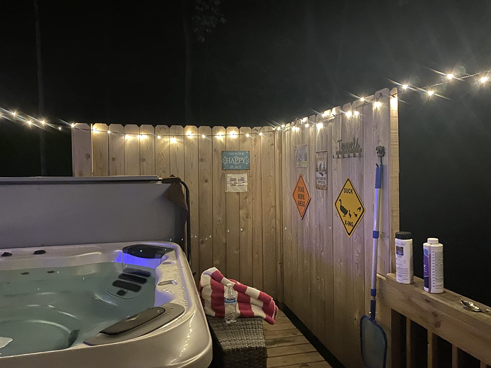 Novelty Lights 12-Pack CASE 50ft 100 LED Warm White Christmas String Lights, 6