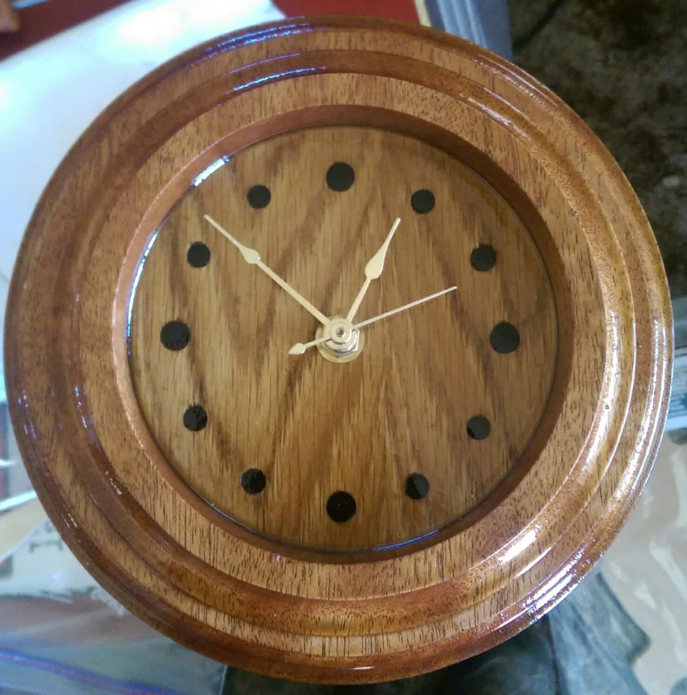 EMOON 15 Pieces Clock Mechanism Replacement Kit with 16 Pack Hands, Silent Sweep Motor Kit Battery Operated for Repair DIY Replacement, Custom Clock (Thread Length 3/4 inch) customer photo 1