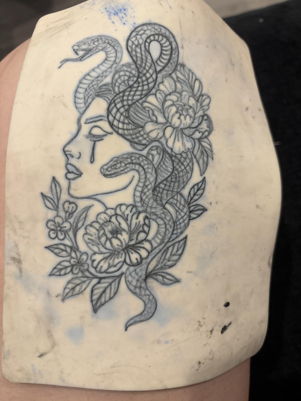 POSEIDON Tattoo Gun Kit - Wireless Tattoo Pen Kit Tattoo Kit with 2Pcs Tattoo Battery and 20 Pcs Tattoo Cartridge Needles, Complete Tattoo Machine kit Tattoo Supplies for Beginners customer photo 2