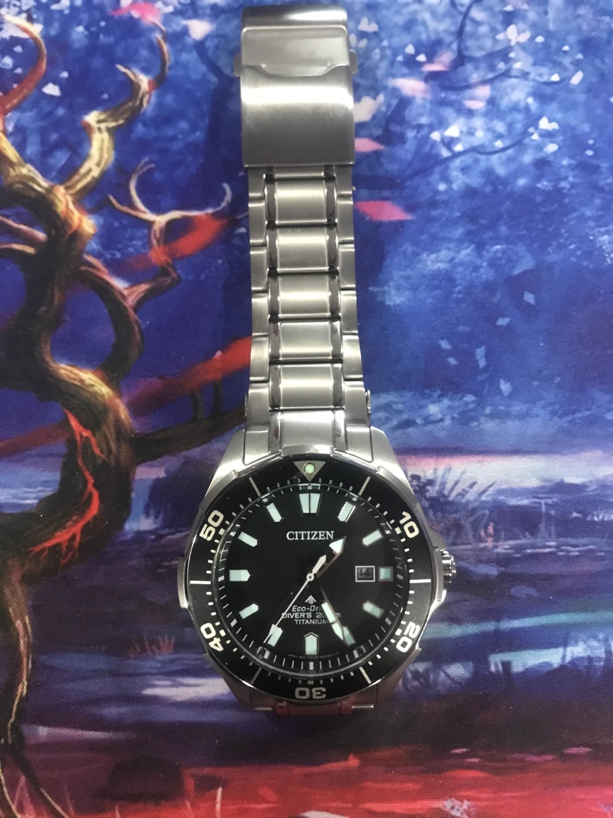 Citizen Men's Promaster Sea Eco-Drive Stainless Steel Watch, 3-Hand Date, One-Way Rotating Bezel, ISO Compliant, Luminous Hands and Markers customer photo 2