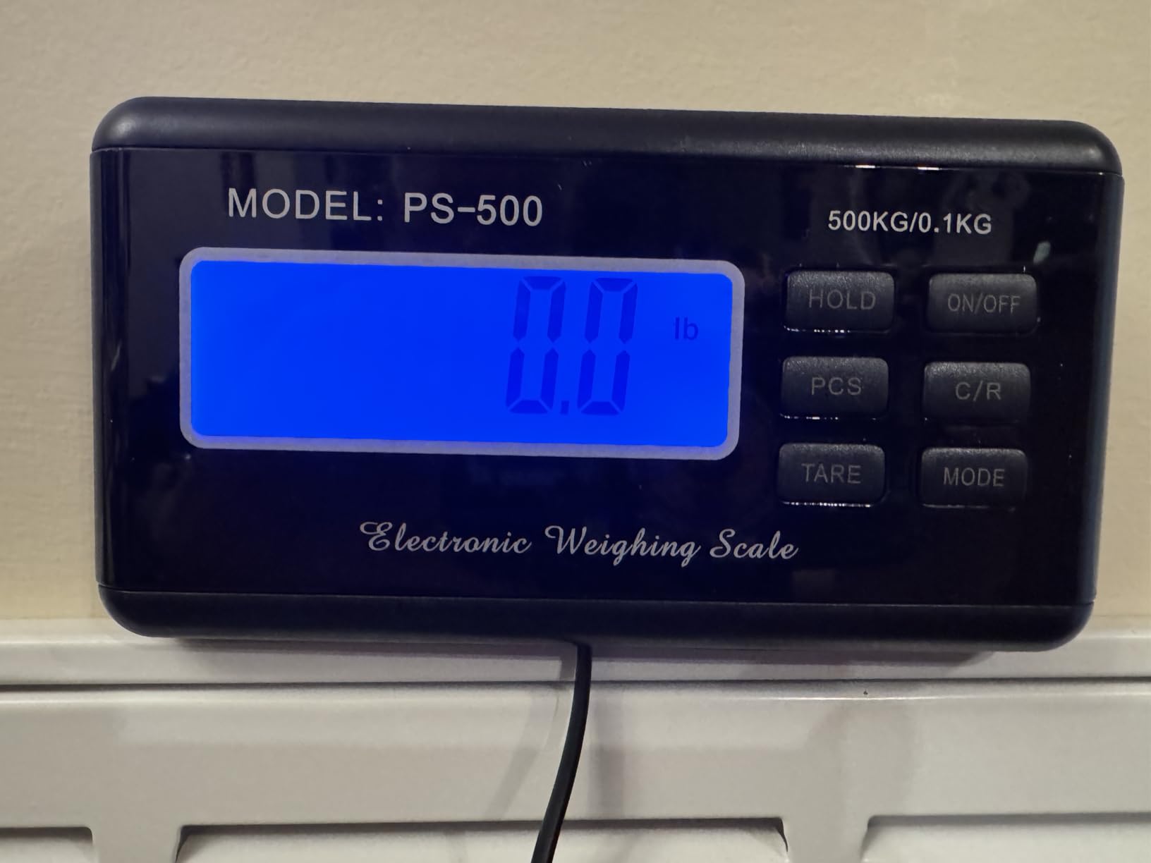 Bonvoisin Pet Scale for Large Dog 1100lb x 0.2lb, Postal Scale with Large Stainless Platform 40.5 x 20.8, Animal Scales for Weighing, Vet Scale with Rubber Mat Livestock Scale for Dog, Sheep customer photo 2