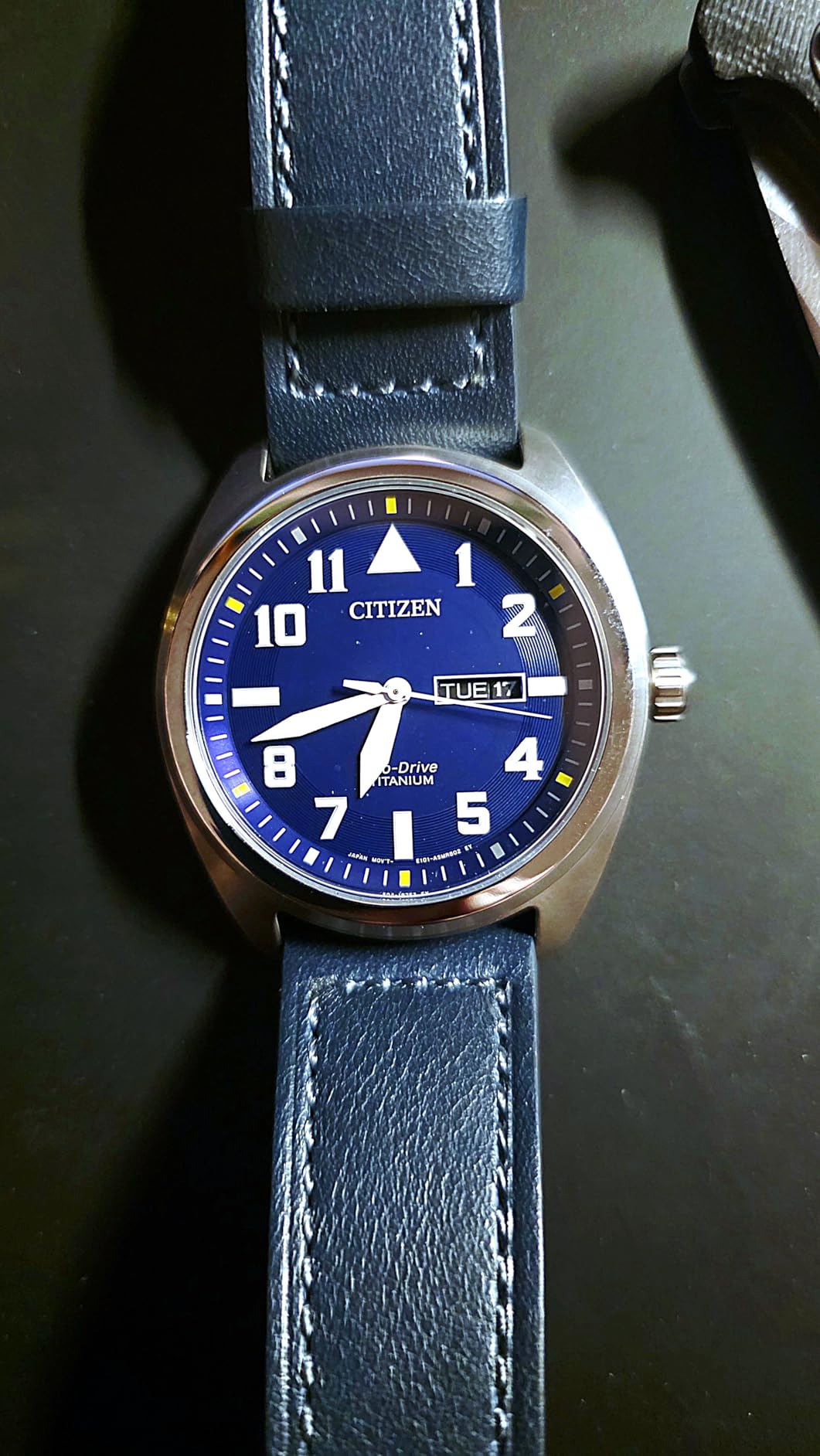 Citizen Men's Eco-Drive Weekender Garrison Field Watch in Super Titanium customer photo 1