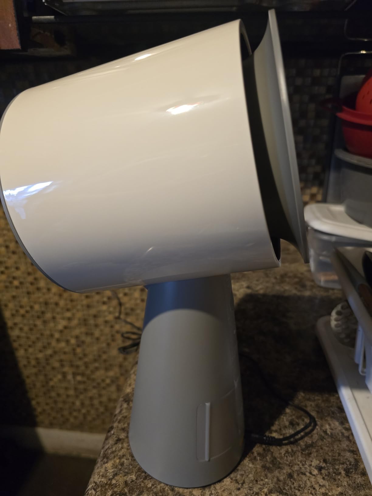 TUCO Portable Range Hood, Countertop Kitchen Exhaust Fan with 3 Speeds, 5-Layer Filter, Powerful Smoke Removal, Low Noise, Oil Cup, Air Purifier for Apartments, Dorms & Indoor BBQ Smokeless - Grey customer photo 2