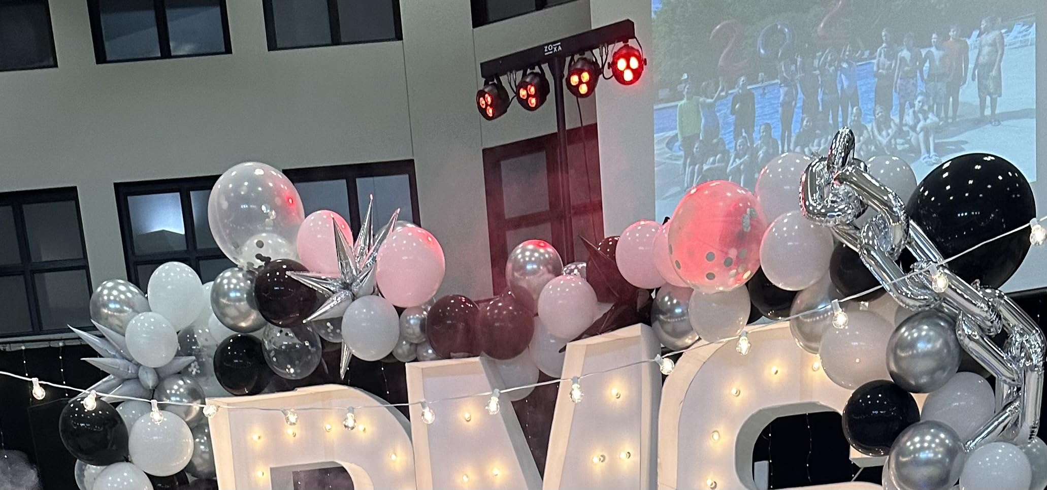 DJ Lights and Stage Lights with Stand | LED Par Gigbar with DMX, Sound-Activated Strobe Light for Parties | DJ Lighting Package, Heavy Duty Light Stand, Uplights for Events customer photo 2