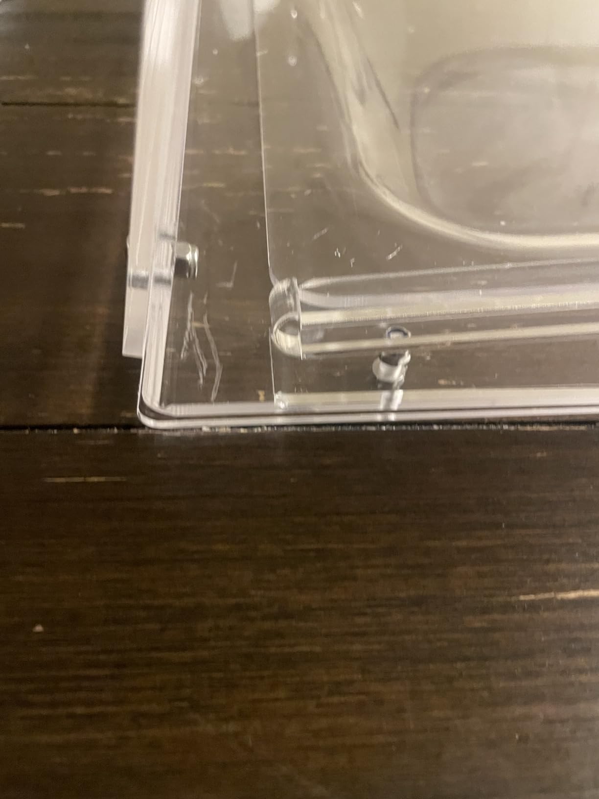 Bakery Display Case, Pastry Display Case Countertop 3 Tier Tray, Acrylic Clear Boxes for Bread Pastry Desserts Food Cookie, Display Cabinet Box for Baking Enthusiasts, 20.86 x 17.3 x 16.5 in customer photo 2