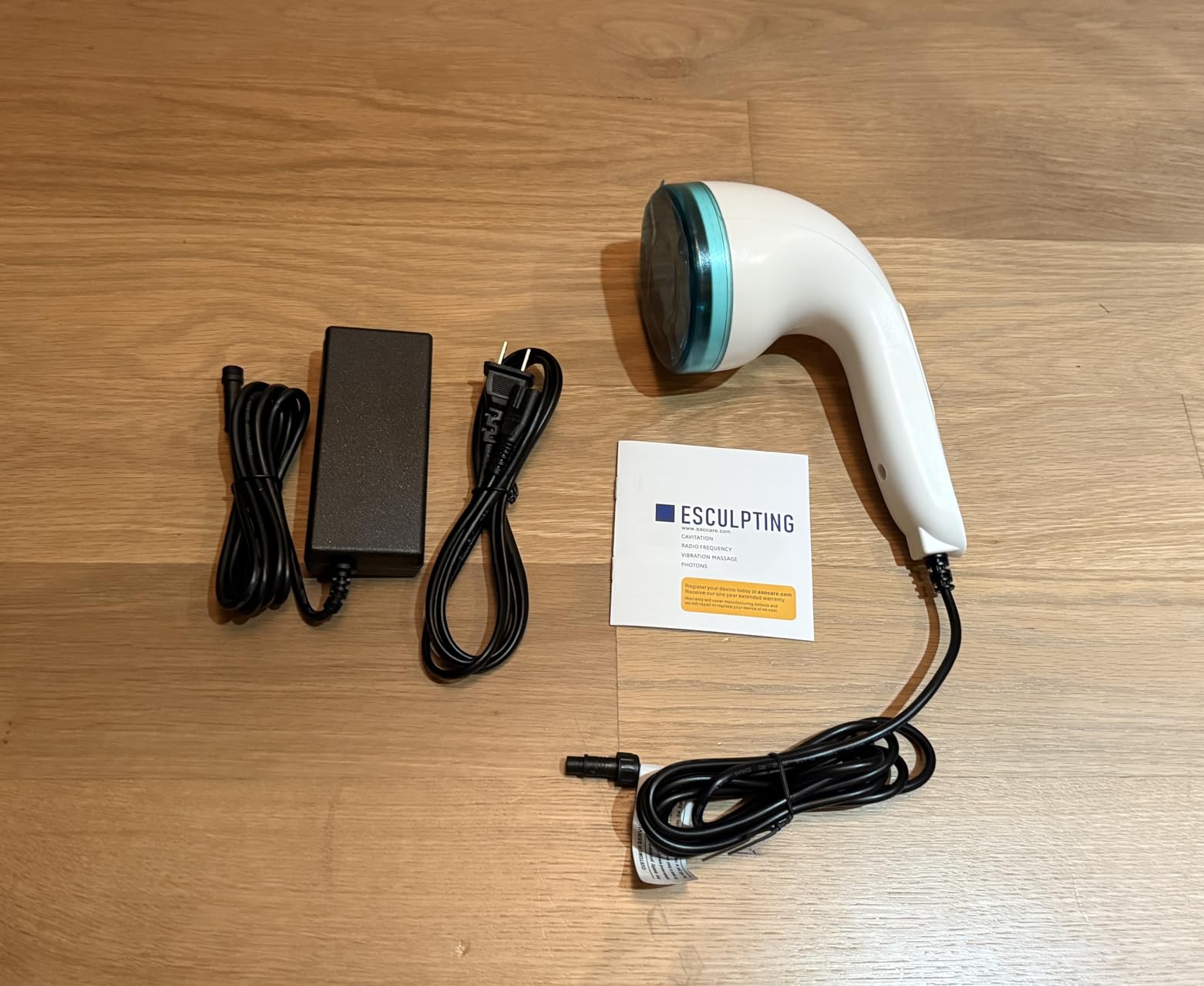 Radio Frequency Induced Heat-Palm NRG Cellulite Body Device customer photo 1