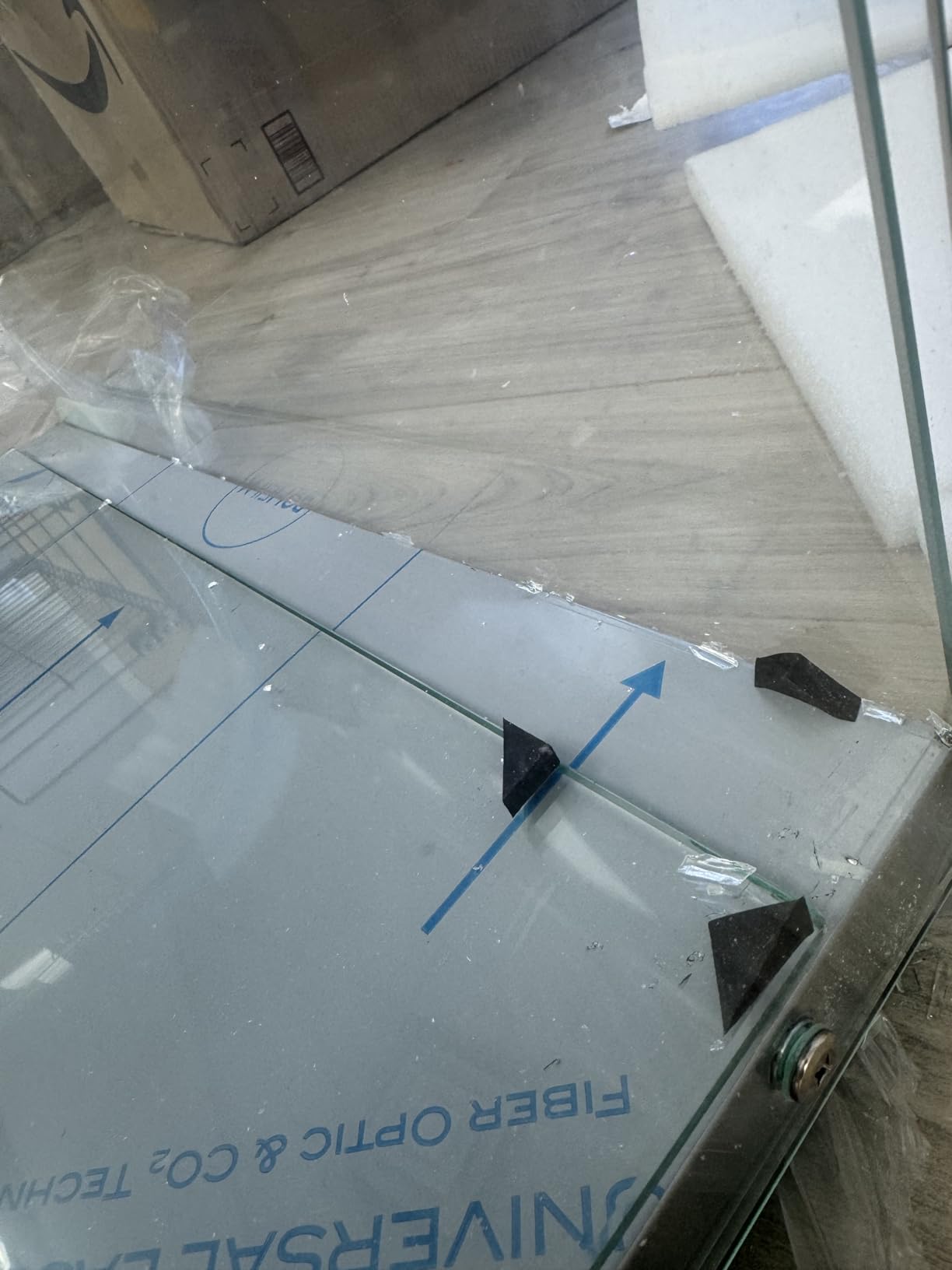 1.59 Cu.ft Malphi Large Pastry Display Case Countertop | Commercial Bakery Display Stand Cupcake Holder Tempered Glass | Large Bread Cookie Display Box | 22.1