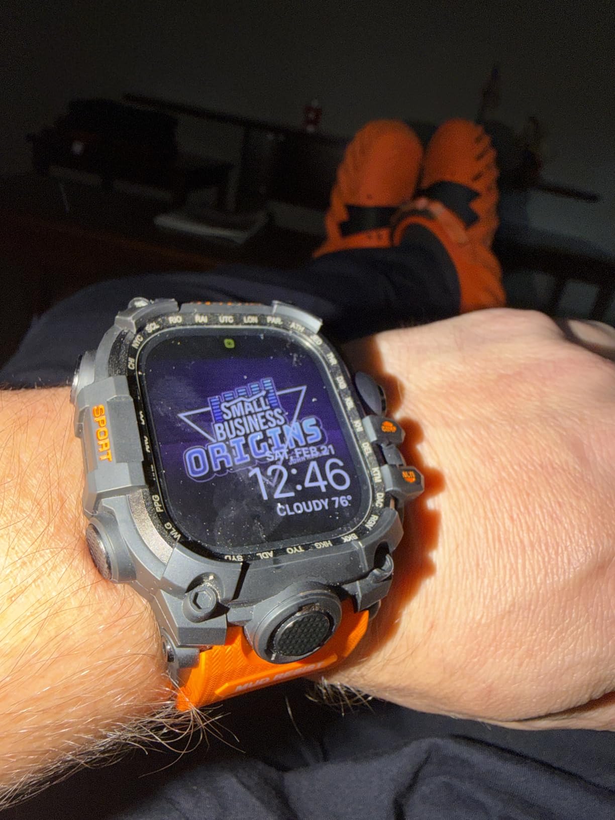 amBand M3 Military Grade Rugged Case with Band for Apple Watch Ultra 3/2/1 49mm, Tactical Protection with Screen Protector Kit customer photo 1