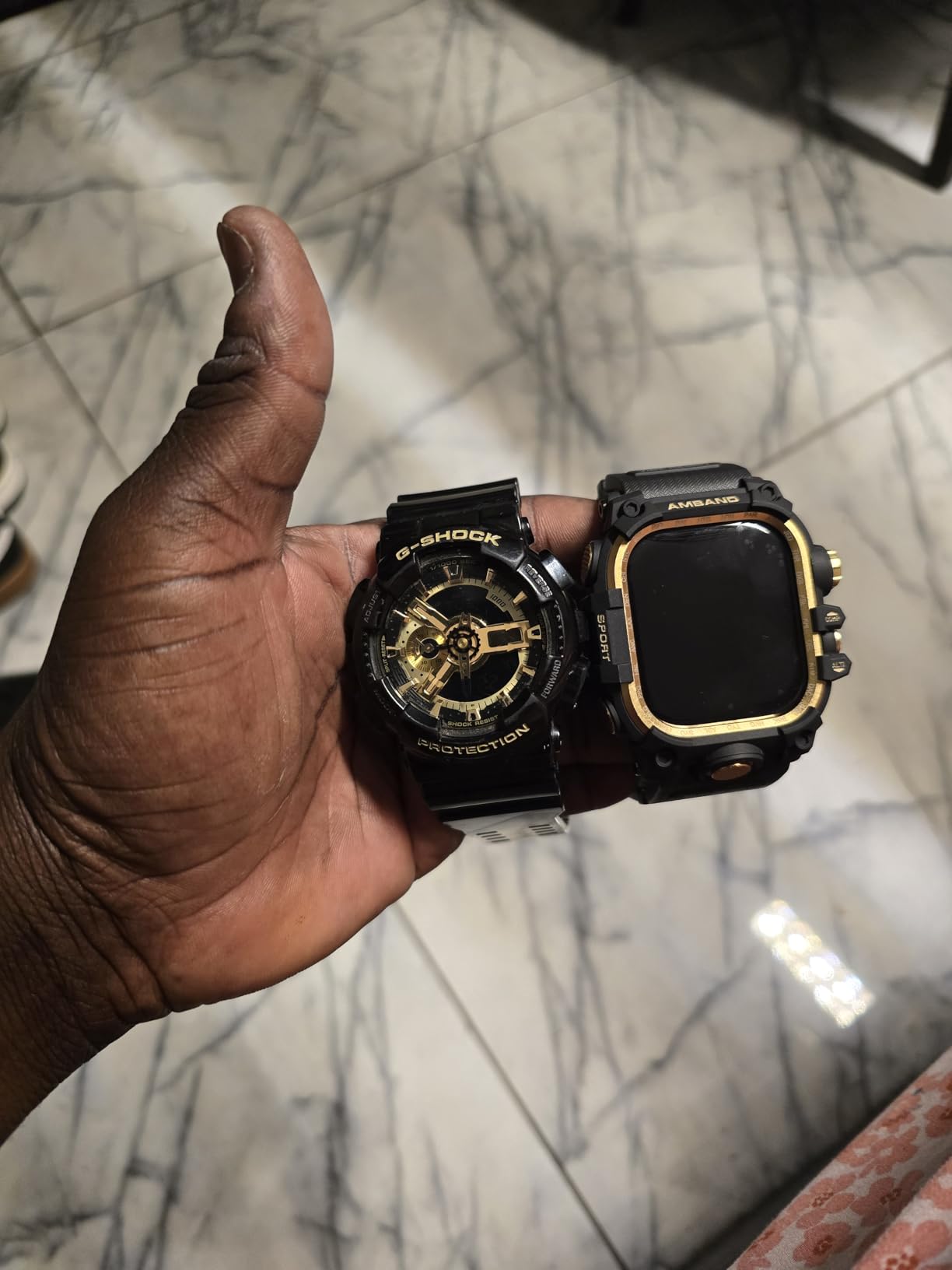 amBand M3 Military Grade Rugged Case with Band for Apple Watch Ultra 3/2/1 49mm, Tactical Protection with Screen Protector Kit customer photo 2