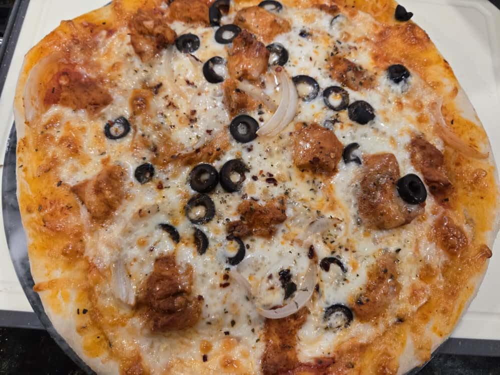 PYY Pizza Oven Indoor Electric Countertop Commercial Pizza maker with Crumb Tray Stainless Steel Pizza Cooker Machine for Home customer photo 1