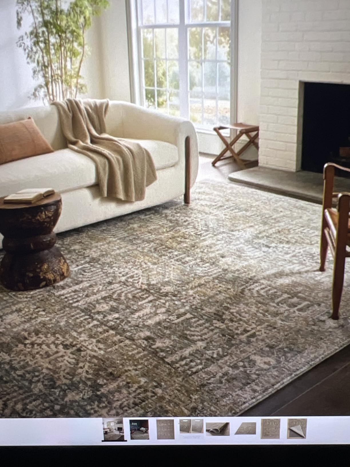 Loloi Magnolia Home by Joanna Gaines Junie Collection JUE-06 Lagoon/Natural 9'-6