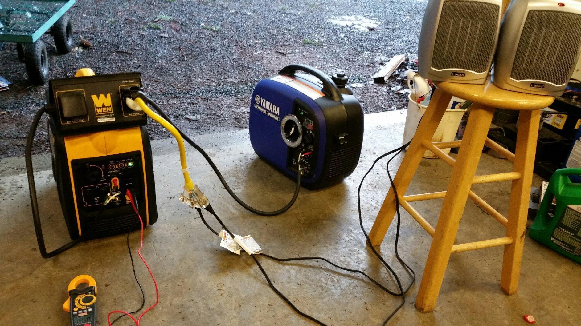 WEN 2800-Watt Dual Fuel Inverter Generator, Quiet, Portable, and Lightweight with Fuel Shut Off and CO Watchdog (DF280iX) customer photo 1