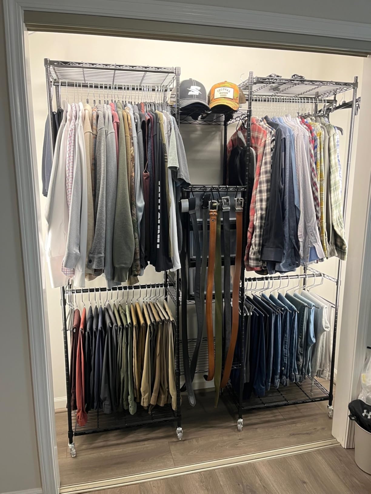 VIPEK X3 Expandable Heavy Duty Clothes Rack Adjustable from 5'2