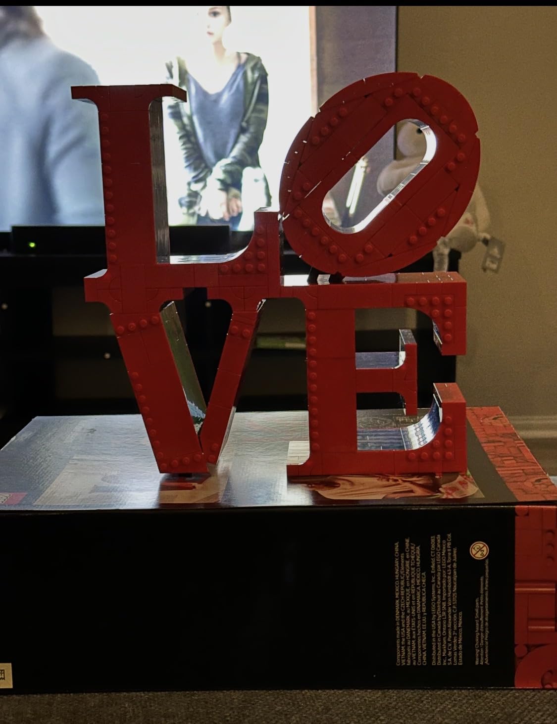 LEGO Art Love Collectible Building Set - DIY Kit for Adults, Ages 18+ - Gifts for Birthdays - Home Decor to Display on Table - 31214 customer photo 1