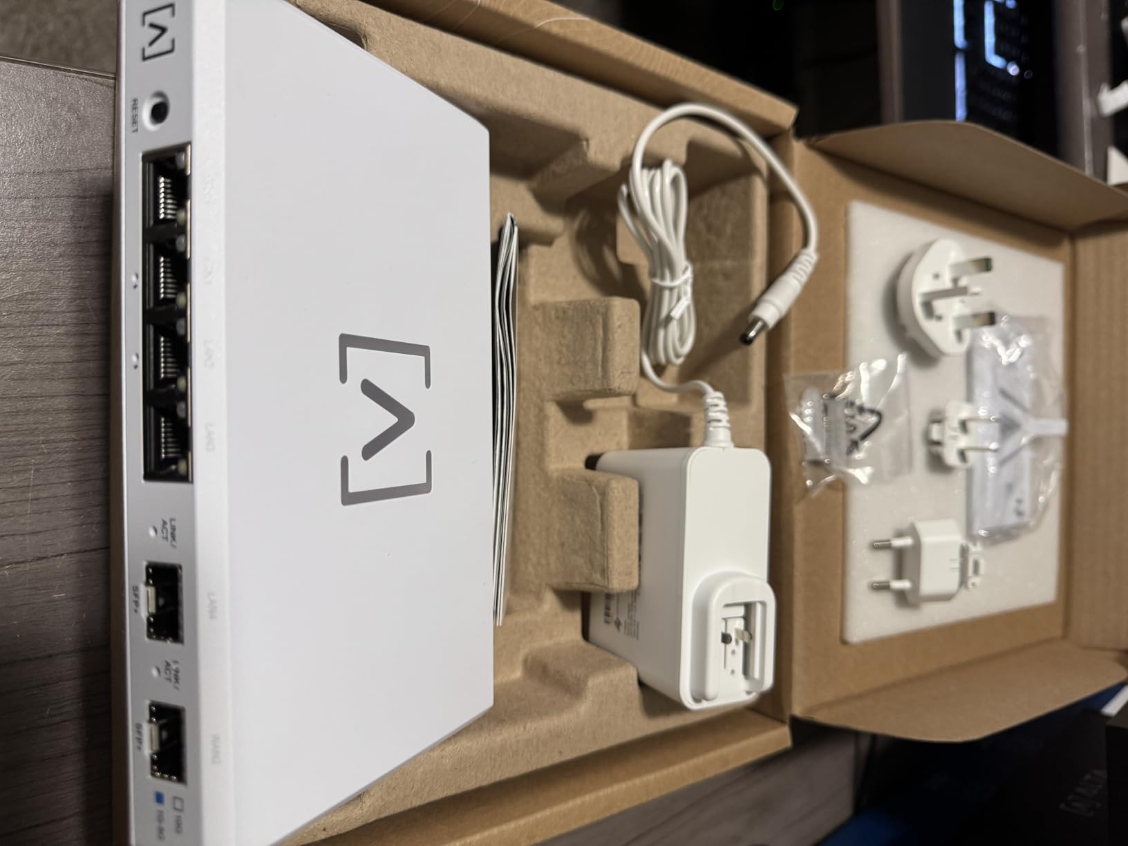 Alta Labs Route10 | 10 Gig Multi-WAN Router | High-Performance Qualcomm Quad-Core Hardware-Accelerated VPN Router | 2 10 Gbps SFP+ and 4 2.5 Gbps Ports | Real-Time Stats | Load Balancing | 40W PoE+ customer photo 1