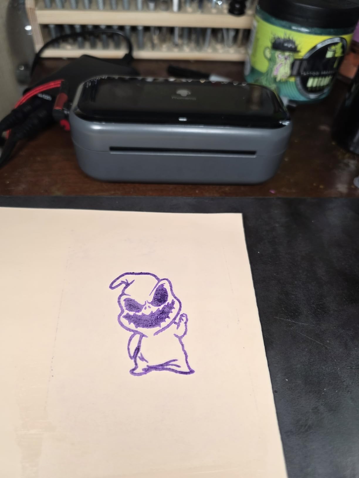 Phomemo TP31 Mini Tattoo Stencil Printer,Bluetooth Tattoo Printer with 30pcs Transfer Paper,Tattoo Machines Printers for Tattoo Beginners & Artists customer photo 1