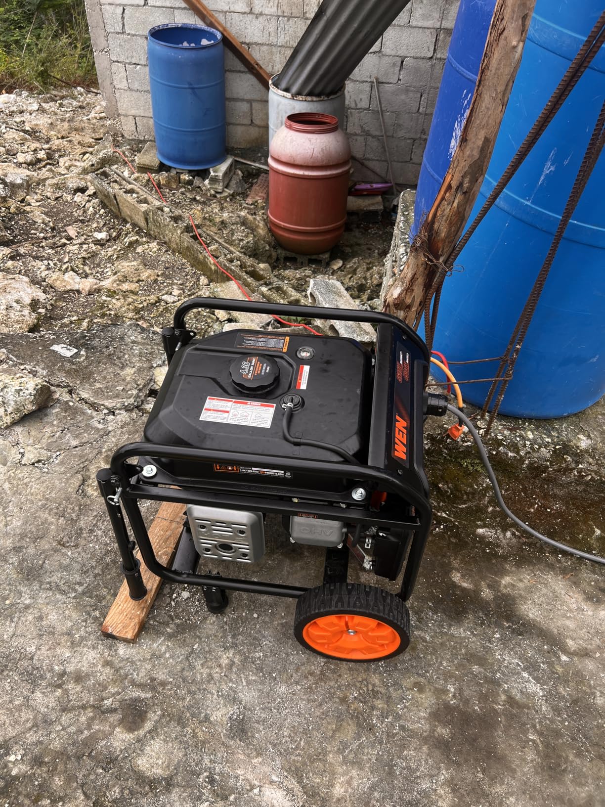 WEN RV-Ready 4000-Watt Open Frame Inverter Generator (GN400iM) customer photo 1