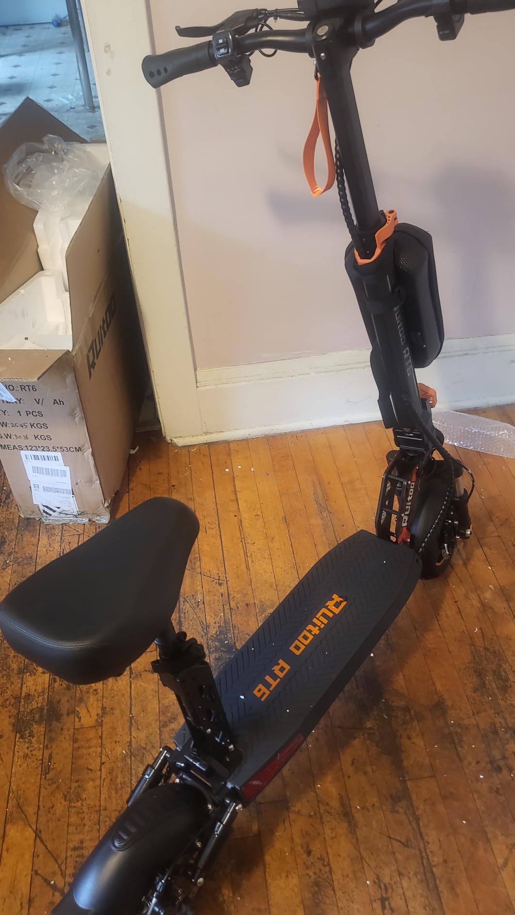 M5PRO Peak 2000W Electric Scooter for Adults, 11 Inch Fat Tires E-Scooters with 34 Mph Max Speed, 50 Miles Range, Dual Motors, Foldable E-Scooter with LED Lights, Fit for Commute/Off-Road/Work/School customer photo 2