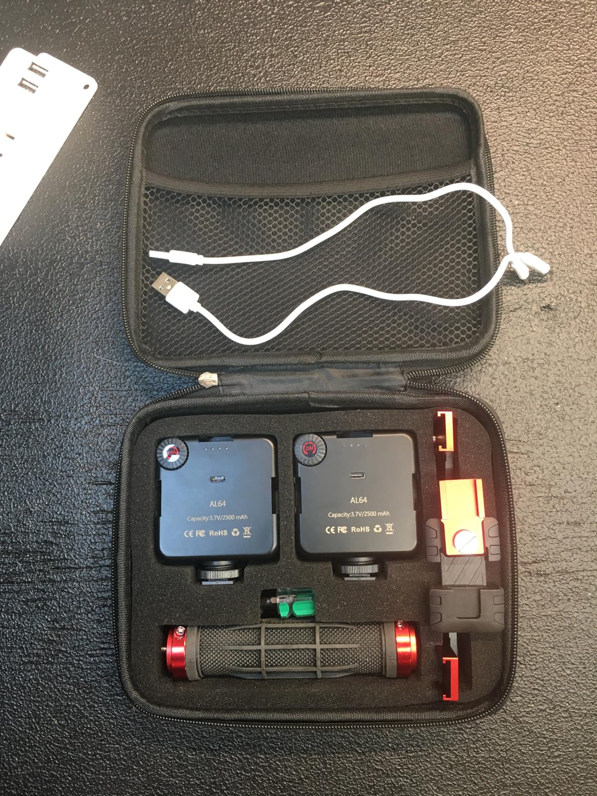 Dental Photography Aid,Dental Filling Light,Oral Cell Phone Camera Fill Light Brightness,Led Video Light Studio Lighting Kit for Home Clinic Hospital customer photo 2