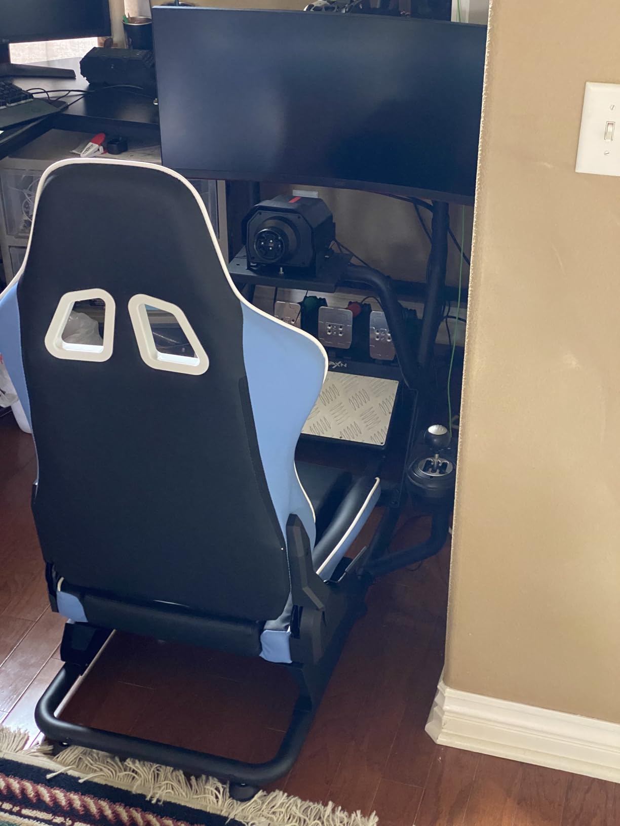 ARES WING Sim Racing Cockpit with Seat - Formula and GT Racing customer photo 2
