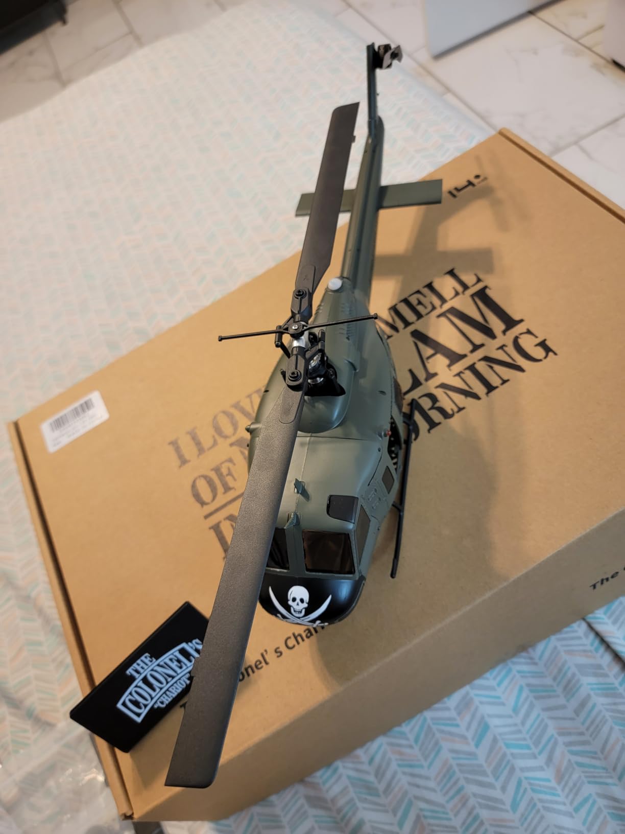UH-1 RC Helicopter - Huey Collectable Remote Control Helicopter with Auto-Hover for Adults, 1/27 Scale, 2 Batteries customer photo 1