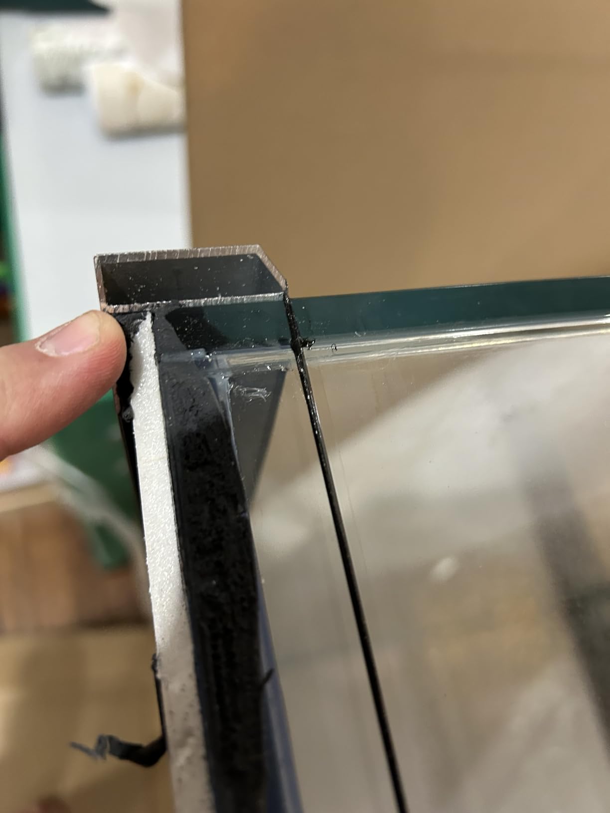 Aqua Dream 100 Gallon Fish Tank Aquarium with Stand & Sump Filter - Ultra-Clear Glass, Cabinet, 86-Gallon Display, 920 GPH Pump, LED Light, Freshwater Aquarium & Reef-Ready - Black customer photo 2